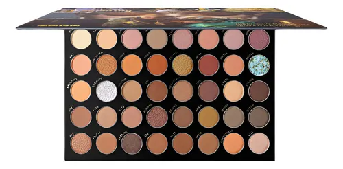 Paleta de Sombras de Ojos Novo Bright and Charming con 40 Tonos Mate y Shimmer