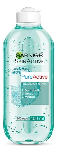 Agua Micelar Garnier Pure Active X 400 Ml