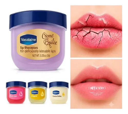 Lip Balm Vaselina Labios Secos Agrietados Sabor Creme Brulee