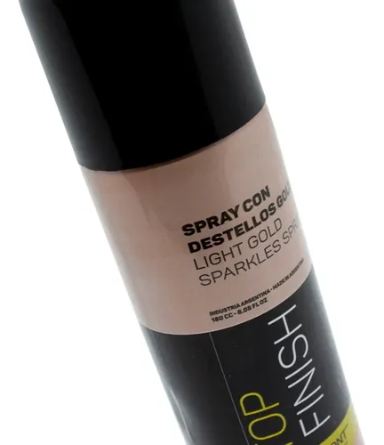Primont Top Finish Spray Destellos Gold Peinado Pelo 180cc