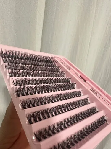 Kit Extensiones De Pestañas +ventilador+cepillo+pegamento