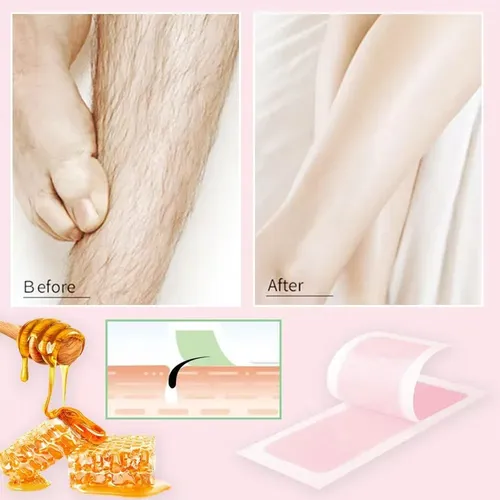 Kit De Depilación Corporal Wax Strips Pumei, 60 Unidades, Co