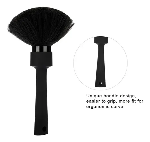 Plumero Para El Cuello Del Cabello, Cepillo Facial Con
