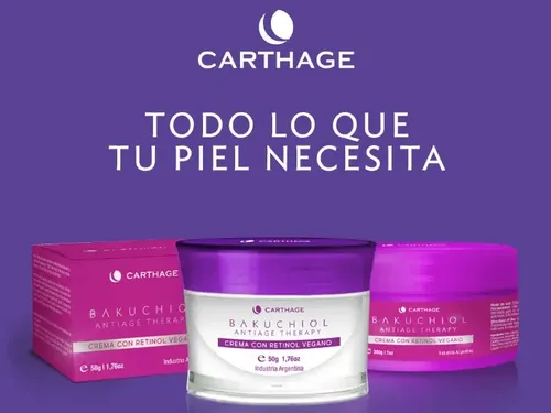 Crema Antiage Therapy Con Retinol Vegano Carthage X50g Momento de aplicación Noche Tipo de piel Todo tipo de piel