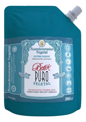 Acondicionador Fluido Sachet Extra Suave 380ml Boti-k Puro