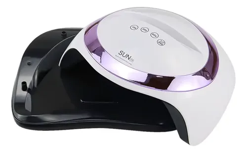 Cabina Uñas Led Profesional 168w Sun Y7 Apoya Celular Sensor Color Blanco