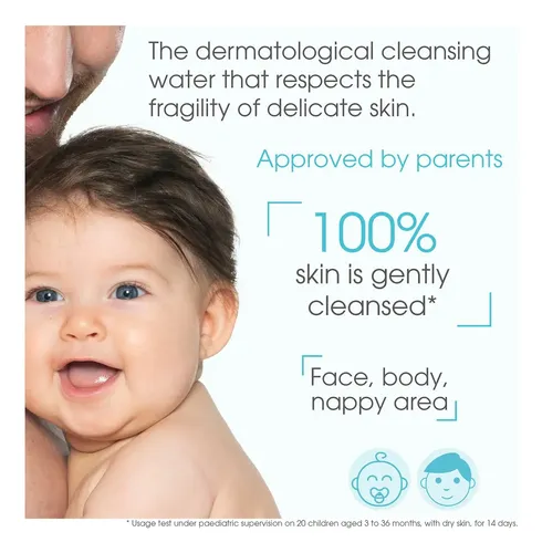 Skin Care Bioderma Abcderm H2o Agua Limpiadora Micelar 100 M