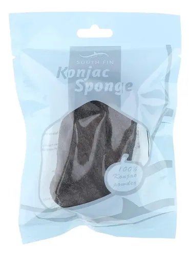 Suave Esponja De Carbón De Bambú