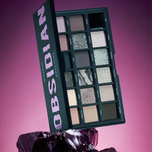 Paleta De Sombras De Ojos Obsidian Precious Ruby Rose