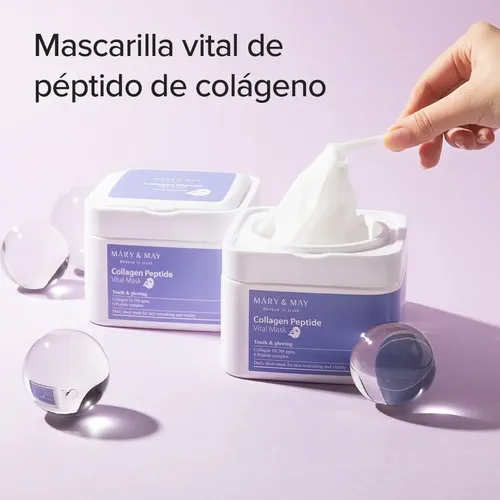 Mary&may Mascara Vital De Peptido De Colageno 30ea | Dispens