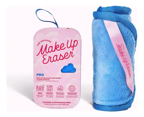 Paño Desmaquillante Makeup Eraser Pro, Azul Baya, 1 Unidad