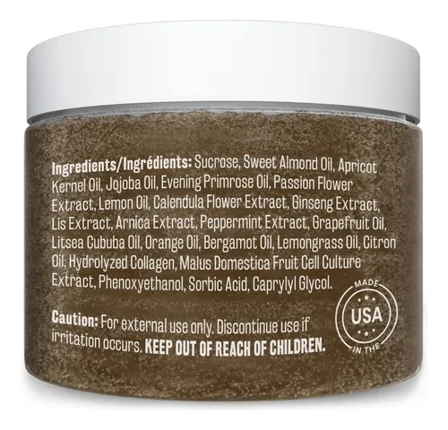 Exfoliante Corporal M3 Naturals Azúcar Morena 350ml