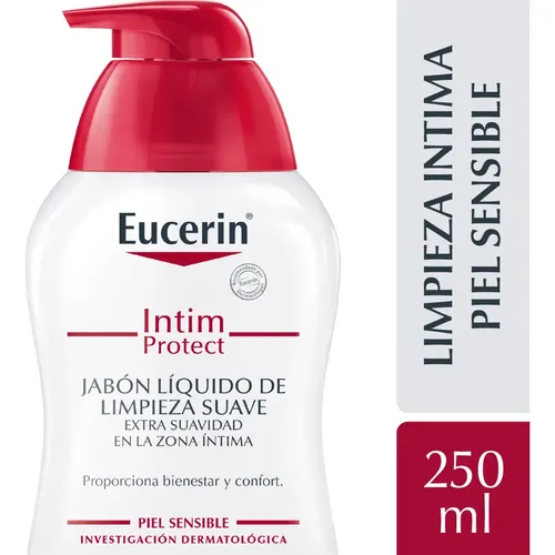Eucerin Intim Protect Jabón Liquido De Limpieza Suave 250ml