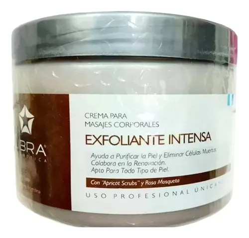 Crema Para Masajes Corporales Exfoliante Intensa 250g Libra