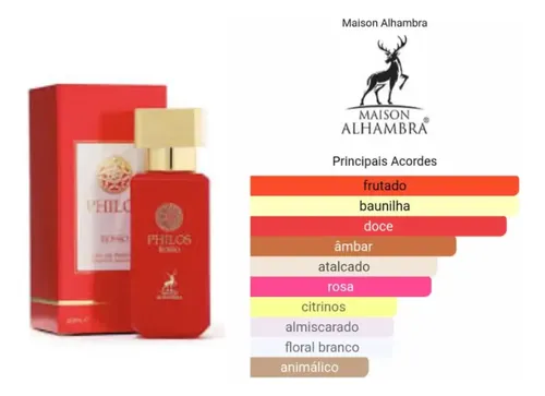 Maison Alhambra Philos Rosso Edp 30 Ml Mujer