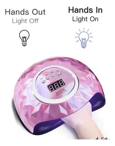 Lampara Para Uñas Cabina Led/uv 60 Leds 268w Sun Y13