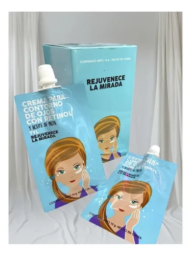 Crema Contorno Ojos Retinol Hidratante Reafirmante Facial