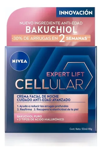 Crema Facial Nivea Cellular Anti-age Nigth Spf 15 X 50 Ml
