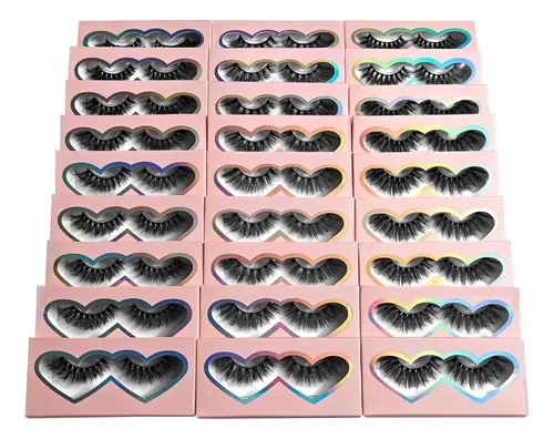 Pestañas Postizas 3d Silk 27a Btllssh (multipaquete)