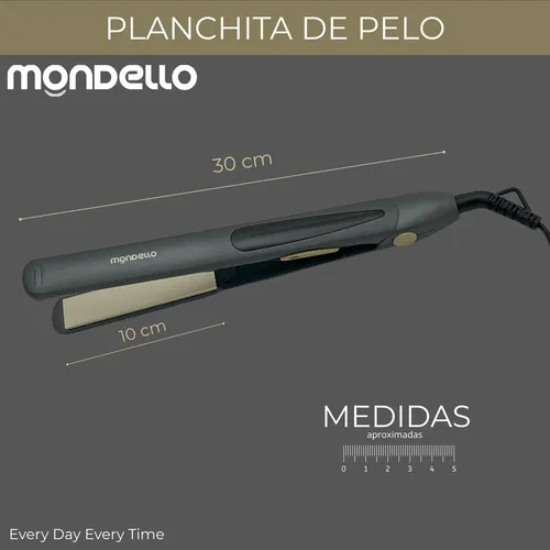 Planchita Pelo Cabello Placas Cerámica Rápido Calentamiento