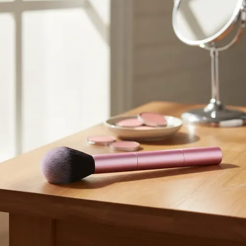 Brocha De Maquillaje Para Rubor En Polvo Generica Pelo Suelt