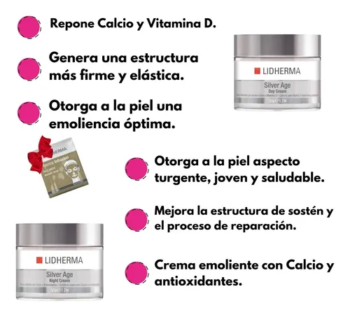 Lidherma Hombre Silver Age Skincare Kit Antiarrugas Tensor