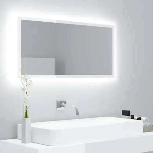 Espejo Led Estilo Acqua 80×60 Cm Con Luz Touch