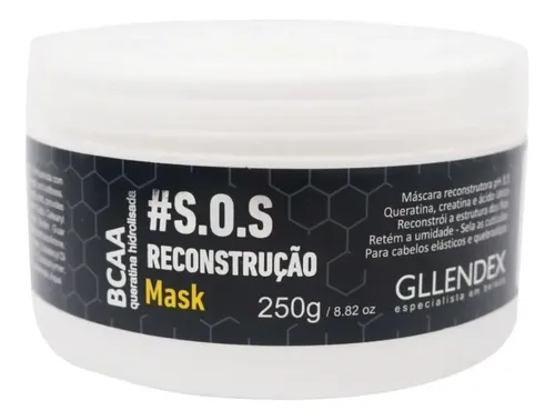 Gllendex Mascara Keratina Acida Sos Reconstruccion 250g