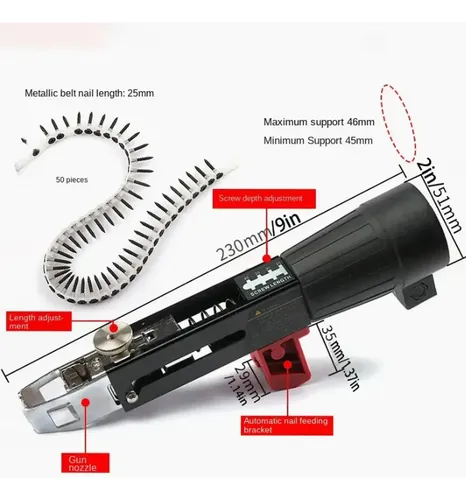 Adaptador Automático For Tornillos Con Cinta For Taladro