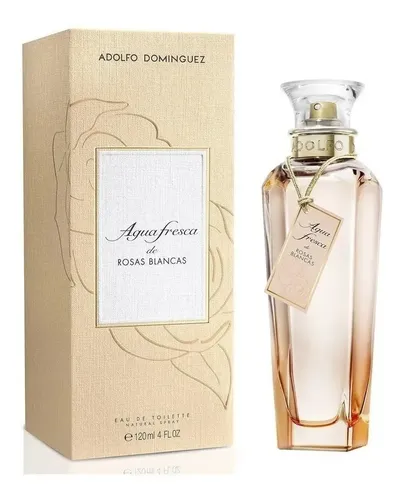 Agua Fresca De Rosas Blancas Adolfo Dominguez Perfume X 120m