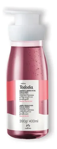 Jabón Líquido Corporal Tododia Frutas Rojas 400ml