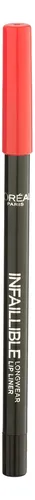 Delineador De Labios Infallible Lip Liner Loreal Paris Color 102 / Darling Pink