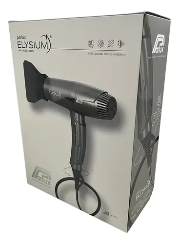 Parlux Secador De Pelo Profesional Elysium Gris Cs Gris