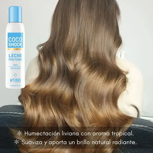 Leche Capilar Para Peinar Con Coco X 125ml Iyosei