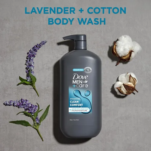 Gel De Baño Dove Men + Care Clean Comfort 30 Oz