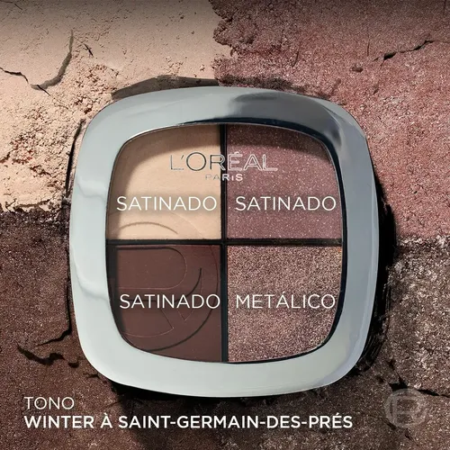 Sombras Quad RDV L´Oreal Paris Tono Winter a Saint-Germain-Des-Prés