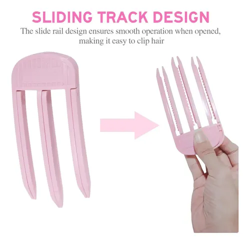 Pinza Para Dar Volumen Al Cabello, Peine Moldeador Con Clip