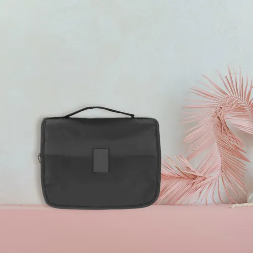 Neceser De Mano Para Maquillaje Con Gancho Interior Y Colgad