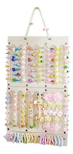 Soporte Para Moños Y Cintas, Organizador De Clips De Fieltro