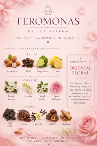 Box Femenino Feromonas Premium X3 Fragancias