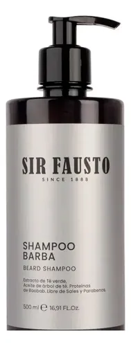 Sir Fausto Men´s Culture Shampoo Hidratante Para Barba 500ml