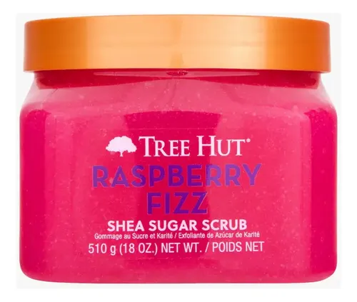 Tree Hut Exfoliante Corporal Raspberry Fizz con Azúcar de Frambuesa