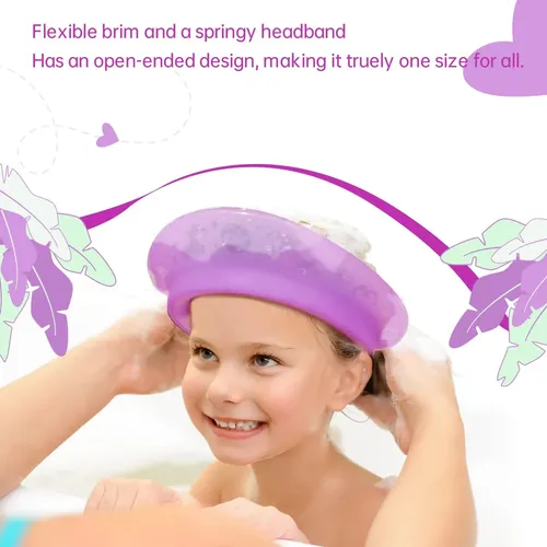Gorro De Baño Kair De Silicona 4656cm Morado/azul