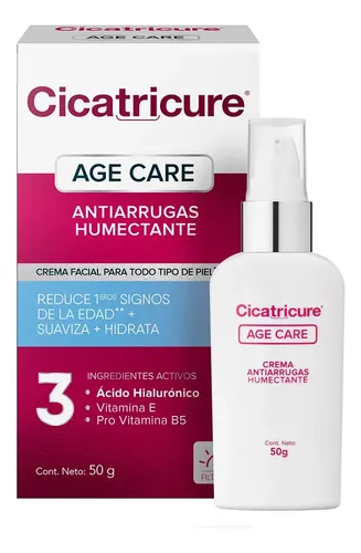 Cicatricure Age Care Antiarrugas Humectante Crema Facial 50g