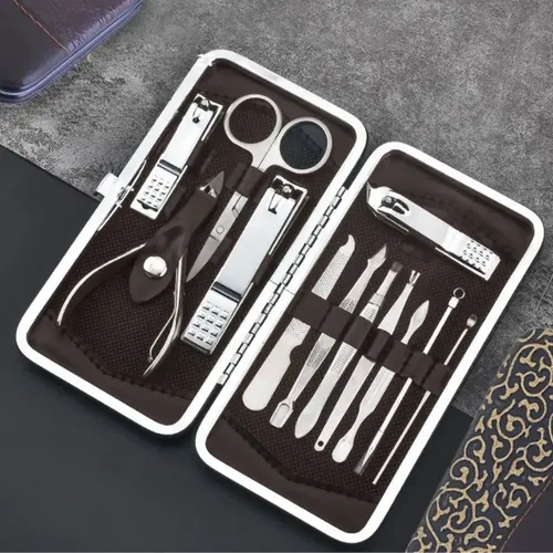 Set Manicura Pedicura Y Facial 12 Piezas Mas Estuche