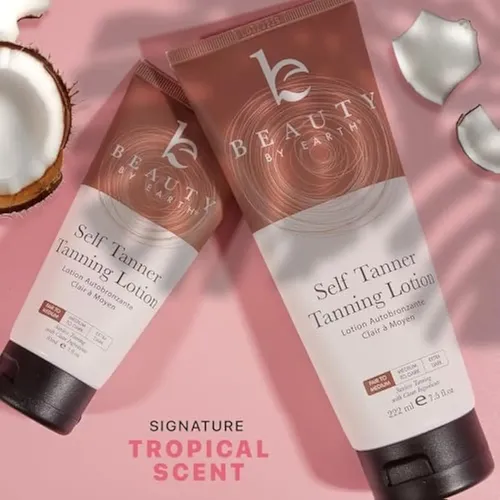 Self Tanner Loción De Bronceado Con Ingredientes