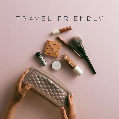Bolsa De Maquillaje Stasher Premium Silicona Reutilizable Ta