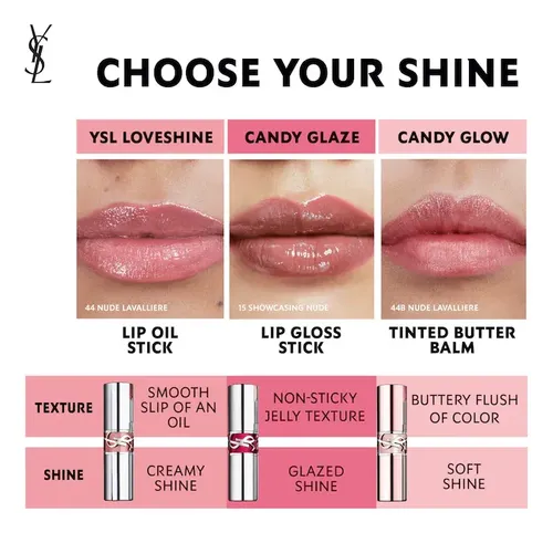Yves Saint Laurent Ysl Candy Glaze Lip Gloss Stick