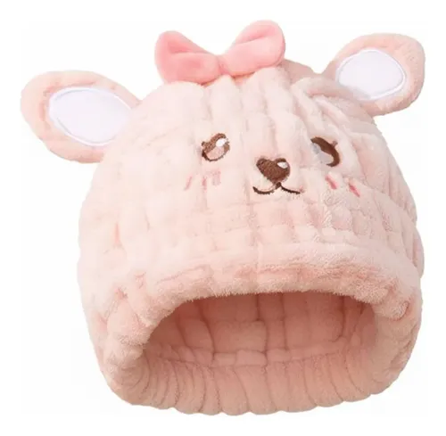 Gorro Secador De Microfibra Para Niños, Absorción Rápida,