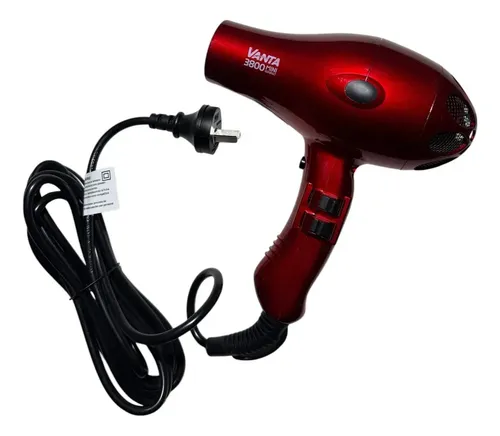 Secador de Pelo Vanta Profesional 3800 Mini Compact Rojo